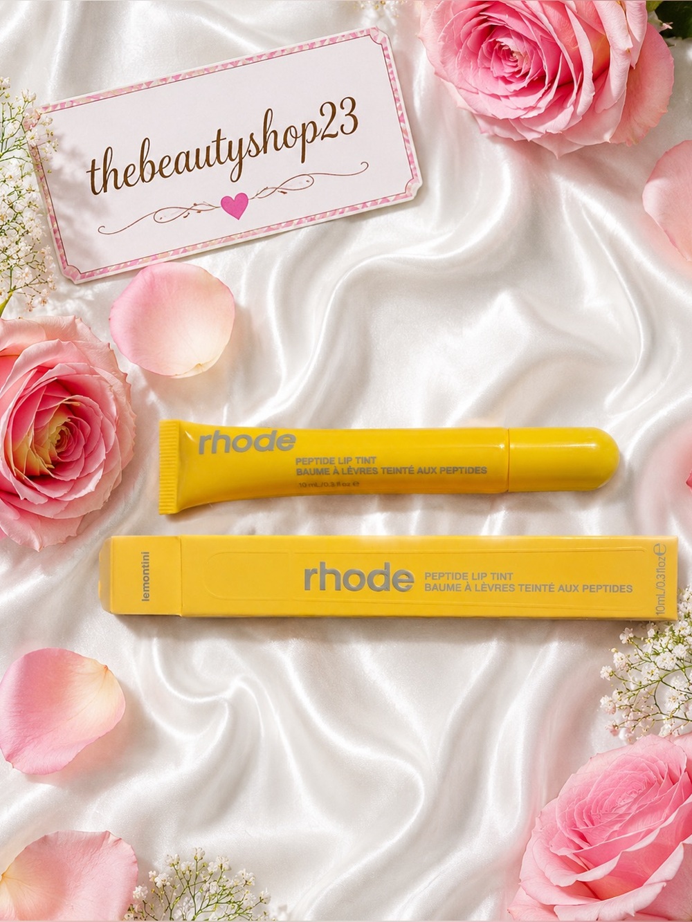 Rhode Lemontini Peptide Lip Tint